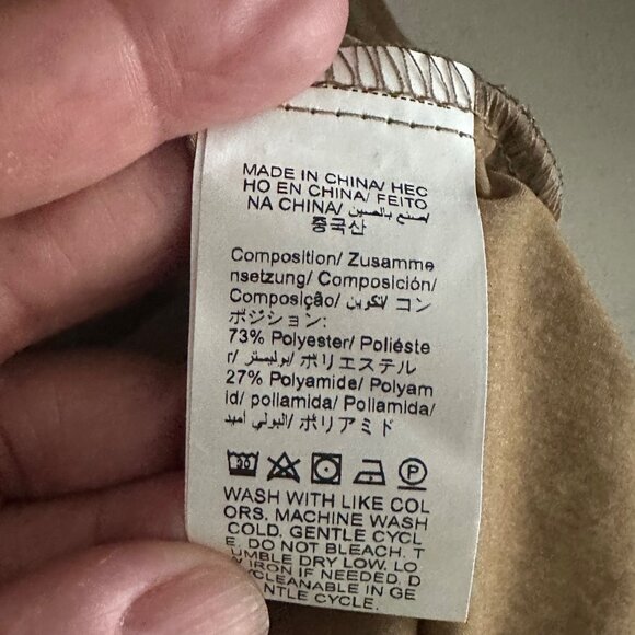 Friful Womens Blouse XL Brown 3/4 Sleeve Made In China - Picture 6 of 9